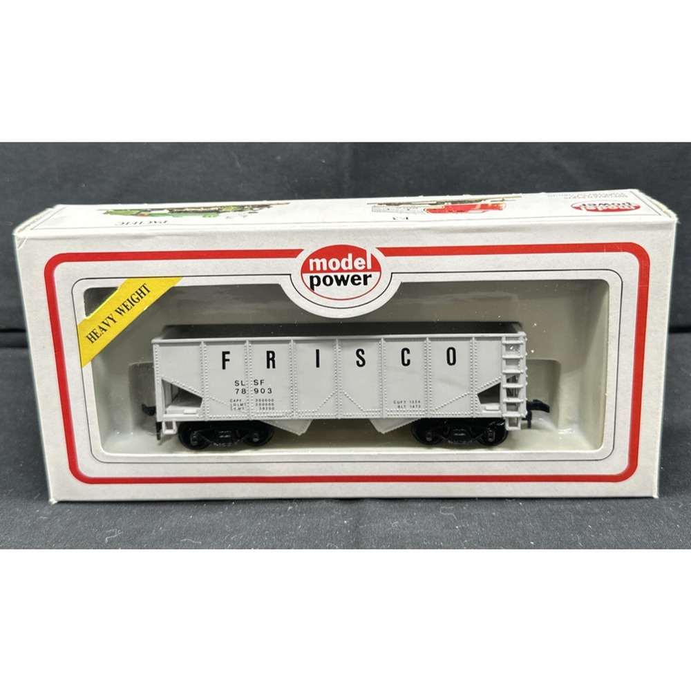 HO Scale Model Power Frisco Open Hopper Car 36' 2 Bay Open Hopper